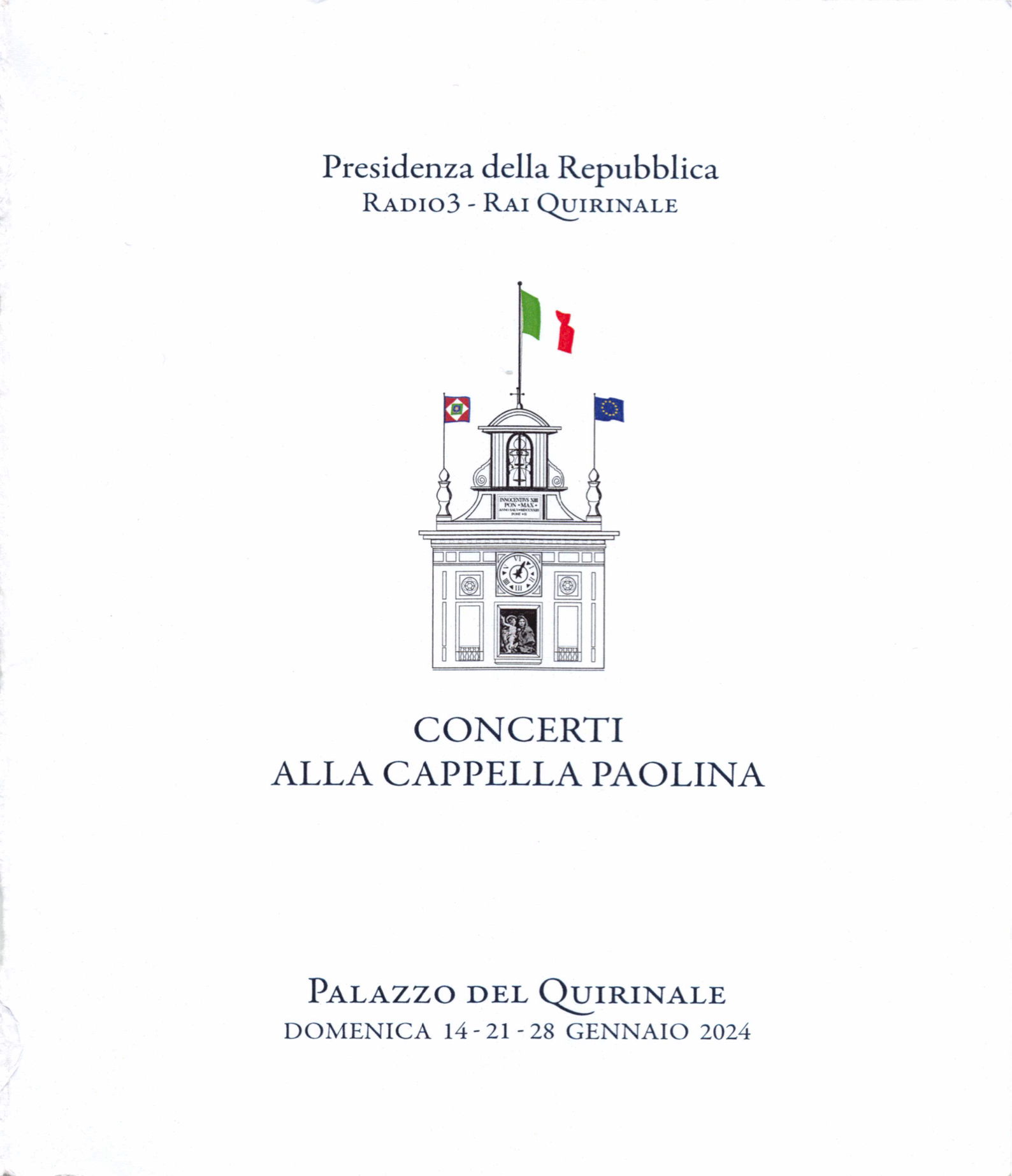 Concerti alla Cappella Paolina